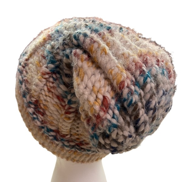 Knitted Multi-colored Toque - Picture 3 of 5